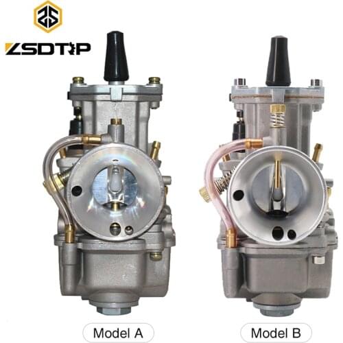 ZSDTRP Universal Motorcycle PWK Carburetor 28 30 32 34mm Power Jet Dirt Bike 4T PWK Carburador 110cc 125cc 250cc