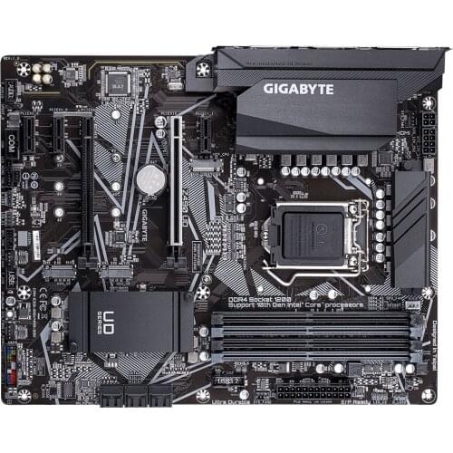 Z490 UD tenth generation Core car supports I5-10400F I9-10900K dual M.2