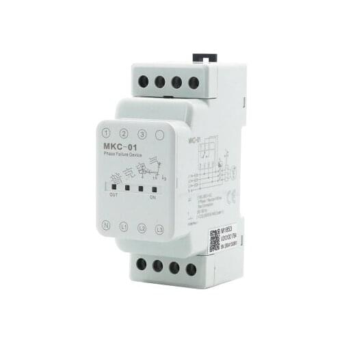 Phase unbalance protector MKC-01 three-phase four-wire phase sequence protection