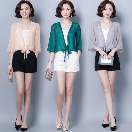 Womens Wedding Jacket Wraps Chiffon Shrug Bridal Bolero Shawl Wraps Evening Women Short Sleeve Bolero Sheer Open Front Cover Up