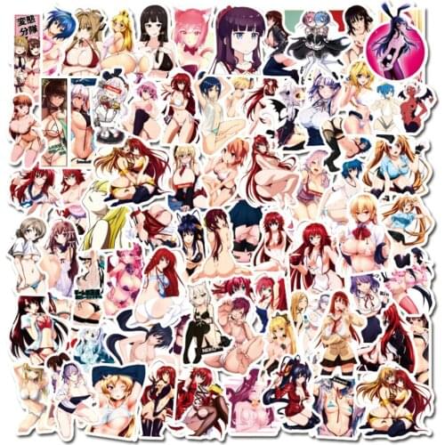 100pcs Sexy Bunny Girl Stickers For Car Laptop Notebook Scrapbooking Material Adesivos Craft Supplies Custom Sticker Vintage