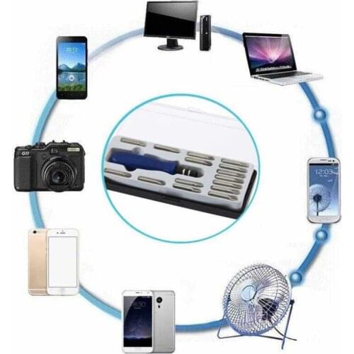 16 In 1 Repair Tools Screwdriver Set Multifunctional Magnetic Screw Driver Tool Kit Phone PC Repair Opening Disassemble Tools