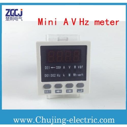 Free shipping !!! Mini current and voltage meter Mini ampere voltage meter instrument digital mini digital panel meter