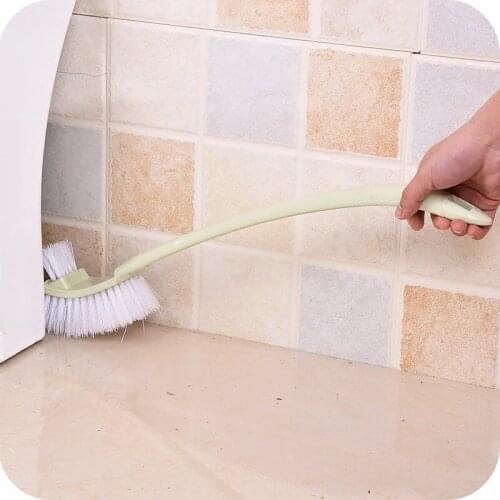 Sided Curved Handle Toilet Brush Toilet Cleaning Brush Back No Dead Toilet Cleaning Brush Bathroom Accessories Toilette Corner