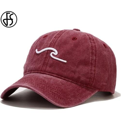 FS 2021 Simple 3D Embroidery Baseball Caps Men Women Stree Trendy Face Cap Red Yellow Casquette Snapback Hip Hop Dad Hat