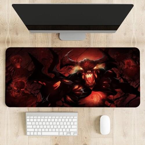 DOTA2 900x400mm Game Mouse Pad Mat Large for Dota2 2 Csgo LOL Gaming Mousepad XL XXL Rubber Desk Keyboard Mice Pads Computer Pad