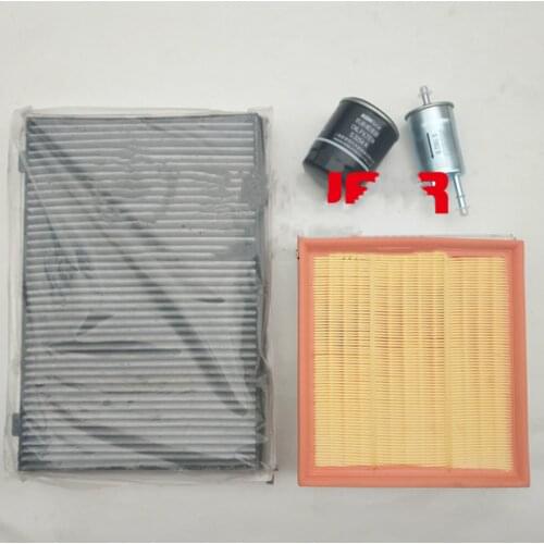 Oil filter air filter Air conditioning filter Gasoline filter for SAIC Roewe750 MG7 1.8T Filter set maintenance kit 4PCS/SET