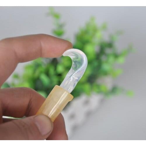 Soft Silicone Baby Spoon Candy Color Temperature Sensing Spoon Children Food Baby Feeding 111
