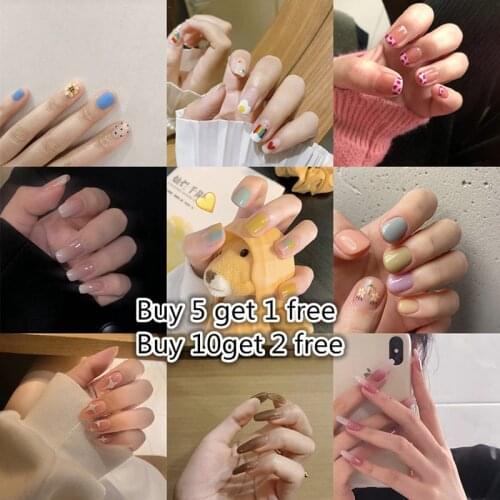 1 Sheet Nail Art Sticker Polish Wraps Double Ended Adhesive Pure Solid Color Full Cover Strips DIY Fashion Stickers Accesoires