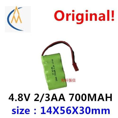 New foot two-thirds of aa 700 mah capacity 4.8 V nimh battery NI MH - remote control car boat model aircraft equipment