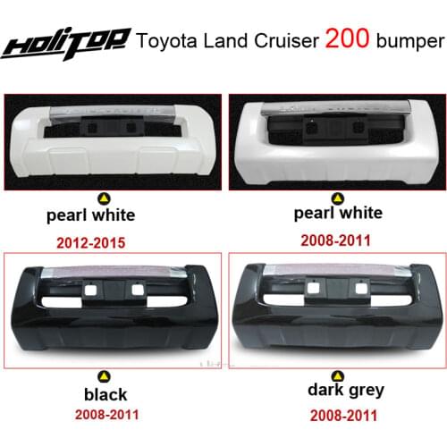 OE bumper protector/bumper guard for Toyota Land Cruiser 200 V8 LC200 2008-2018,gray,black,white,5years reliable old seller