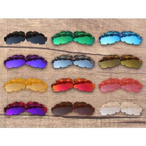 Vonxyz 20+ Color Choices Polarized Replacement Lenses for-Oakley Split Jacket Vented Frame