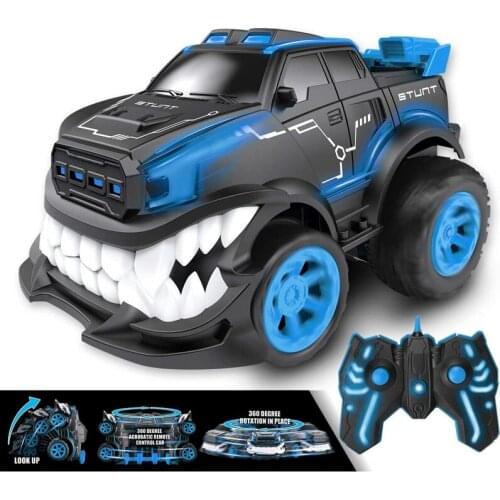 RC Car Stunt Car 360 Spins and Flips Racing Remote Control Car for Kids Birthday Gift Light Radio-Controlled monster Car toy