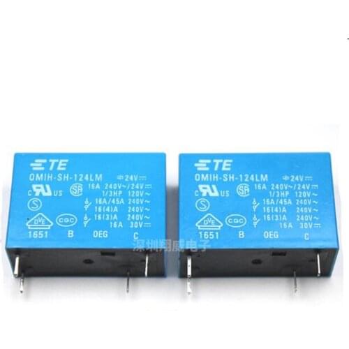 12V relay OMIH-SH-112LM OMIHSH112LM OMIH SH 112LM 12VDC DC12V 12V 16A 4PIN