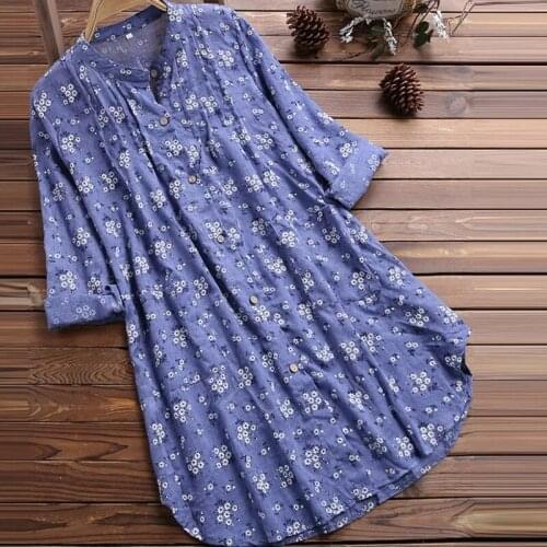 Loose Floral Print Maternity Blouses Long Sleeve Shirts Pregnant Women Long Blouses Pregnancy Clothings Plus Size 2021 Fashion