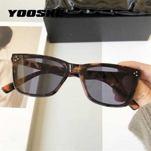 YOOSKE Brand Vintage Small Sunglasses Women Retro Cat Eye Sun Glasses Fashion Travel Shades Sunglass for Ladies