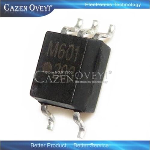 10piece HCPL-M601 M601 SOP-5 Small Outline, 5 Lead, High CMR, High Speed, Gate Optocouplers IC In Stock