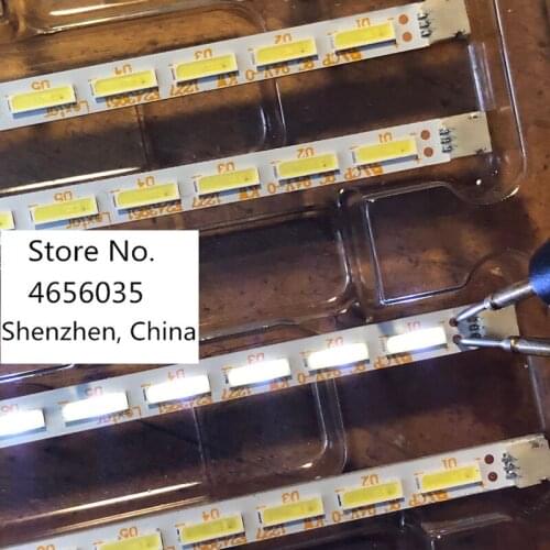 2 pcs/Lot 100% new LCD TV backlight bar for Haier LE32A10 Article lamp 37TM6315000008 TY-120723D SH-2 44 LEDs 410mm