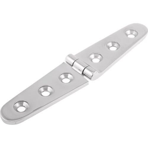 2PCS 6" Cast Strap Hinge 316 Stainless Steel Hardware For Boat Marine Yacht