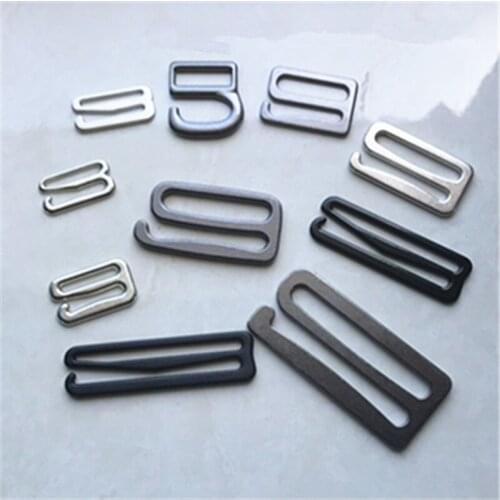 20Pcs Metal Buckle Bra Straps Belt Womens Elastic Transparent Silicone Adjustable Invisible Intimates Women Accessories