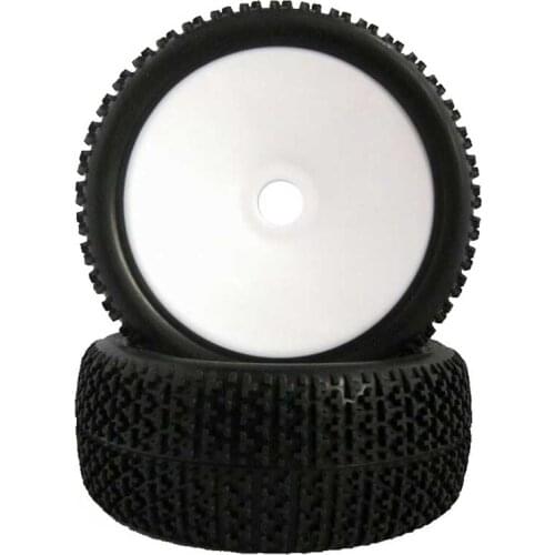 4PCS 1/8 Diameter 112mm 17mm Hex Off-road Vehicle Road Flat Tire For HSP