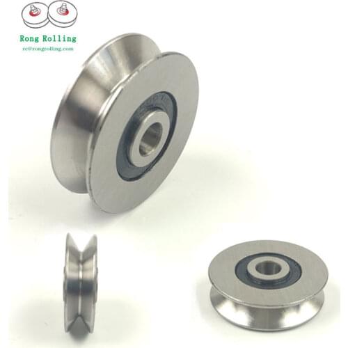 8*40*12V 60 degree V-groove bearings,sliding bearings pulleys/wheels/rollers,deep V groove equipment pulley,V-shaped pulleys