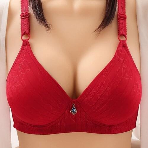 Women Wireless Push Up Bra Women Underwear Simple Brassiere Lady Sexy Lingerie Underwear Wire Free Bralette Thin A B Cup Drop