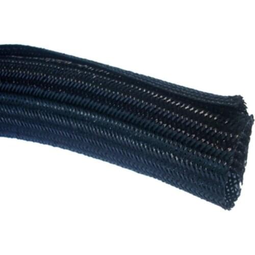 Insulated Braid Sleeving Expandable Braided Cable Sleeve PET Self Closing Insulated Flexible Pipe Hose Wire Wrap Protect