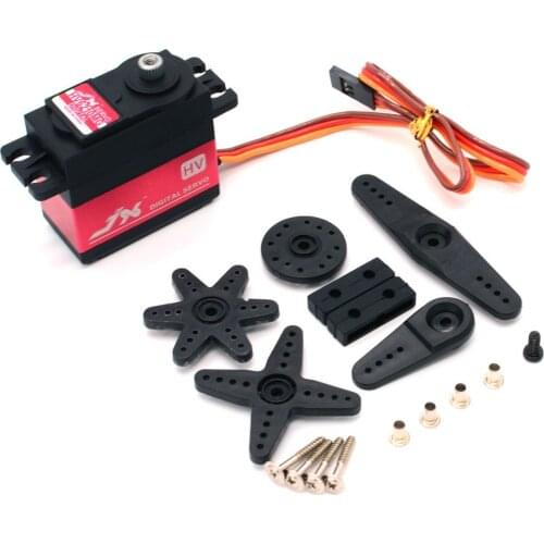 JX PDI-HV6210MG 11kg High Pressure Large Torque Metal Gear Digital Steering Gear Servo For RC Helicopter Drone Tank Car Robot