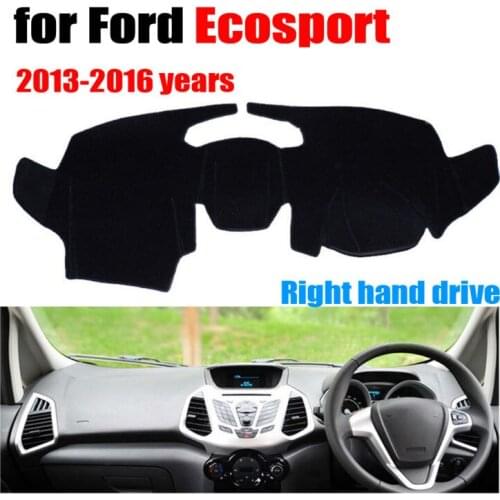 RKCA Car dashboard covers mat for Ford Ecosport 2013-2016 years Right hand drive dashmat pad dash cover auto accessories