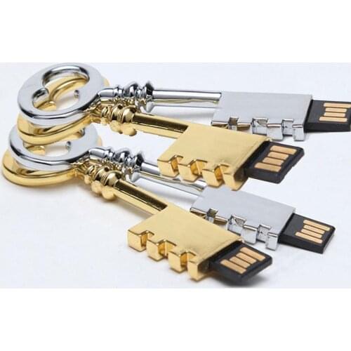 Metal Retro Key 2.0 memory flash stick pendrive (can custom logo)