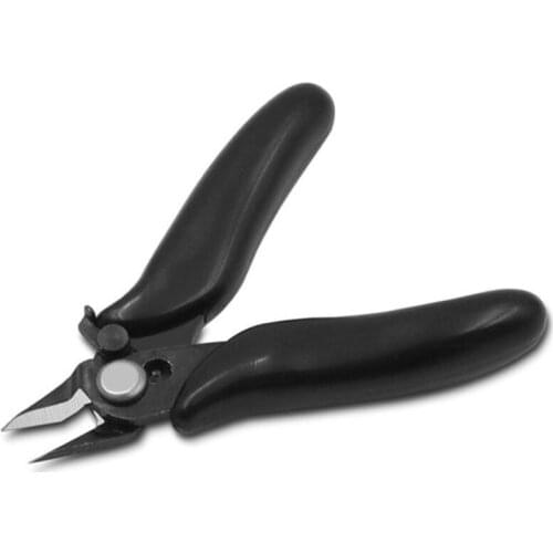 3.5 Inch Mini Wire Cutter 170 Bevel Pliers Small Soft Cutting Electronic Pliers Wires Insulating Rubber Handle Model Hand Tools