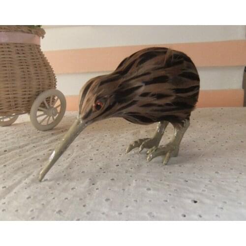 New simulation Tailless bird toy polyethylene & furs Tailless birds model about 14x8cm 109