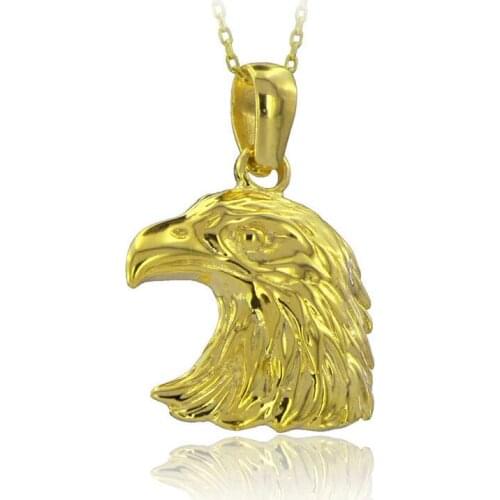 Eagle Head Necklace 925 Sterling Silver Necklace