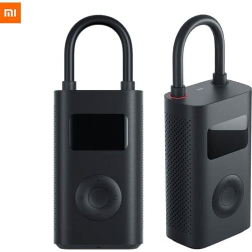 Original xiaomi Mijia Inflator Portable Smart Digital Tire Pressure Sensor Electric Pump for Motorcycle Motorcycle Car Soccer