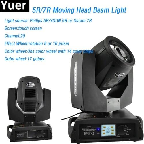 Professional Stage Light 230W 7R Moving Head Lights Beam 200W Beam 5R Disco Lights For Dj Club Show DMX Stage Lighting Equipment