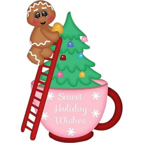 Christmas Ginger Tree New Scrapbooking Metal Cutting Dies Knives Mold For Cutting Scrapbooking Die Free Shipping