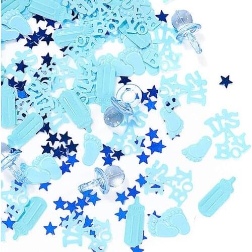 It Is A Boy Party Confetti Baby Shower Confetti Table Party Sprinkles Birthday Its A Girl Baby Shower Decoration ASD034