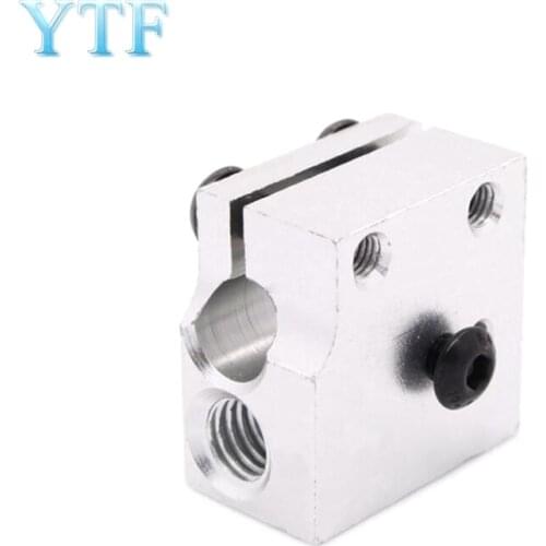 3D Printer Parts E3D Crater heating block Quick nozzle Hot end extrusion head kit Heating aluminum block