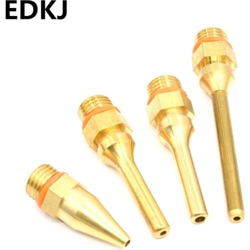 1pcs hot-melt gun gun nozzle copper Tsui dosing head 70x2.0/100x2.0 glue gun accessories length up the glue Tsui 70mm hot-melt