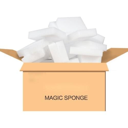 20/40pcs 100*60*20mm White Melamine Sponge Magic Sponge Eraser For Kitchen Office Bathroom Clean Accessory/Dish Cleaning Nano