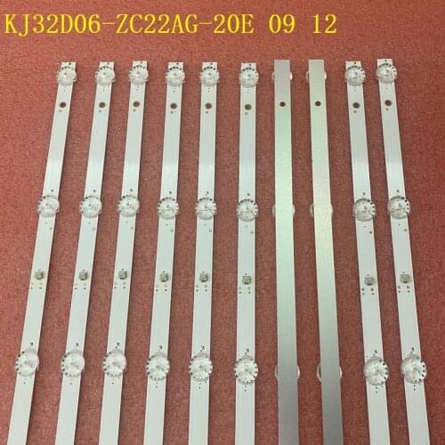 30pcs/lot LED strip For 32LH0202 32HH1830 PK-32D16T KJ32D06-ZC22AG-09 12 20E 303KJ320044 KM0320LDCH HTV-32R01-T2C V320BJ6-Q01