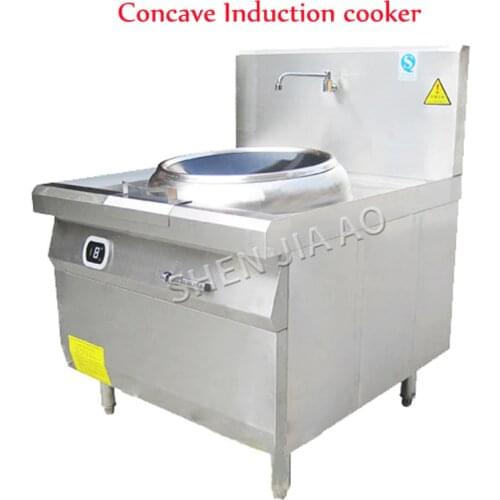 AC-XCL-15KW Electromagnetic Frying Stove 15KW Hotel Special kitchen Concave Induction cooker Electric Frying Stove Machine 380V