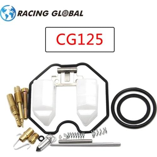 ALCON-Racing Carburetor Repair Kits With Spare Jets Fit CG125 150 200 For PZ26 PZ27 PZ30 New 1 sets One Pack