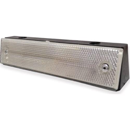 Plastic material road safety white reflector road stud road marker