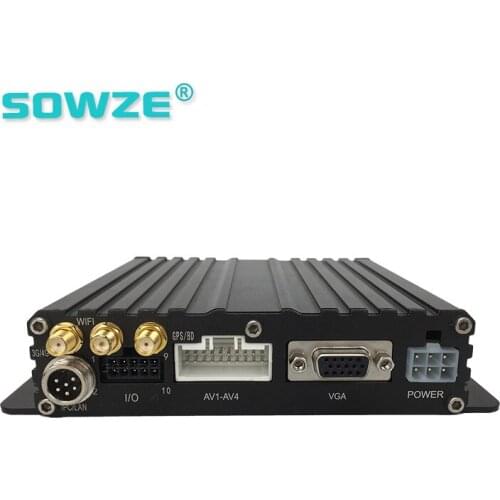 IP/AHD/TVI/CVI/Analog 5 in 1 Hybrid Mobile DVR With Free CMSV6 Software MDVR With 3G And GPS For Monitoring Remote