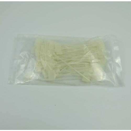 100pcs 2.5*100mm cable zip ties Write On Ethernet RJ45 Network Wire Power Cable Label Mark Tags nylon cable ties Self-Locking