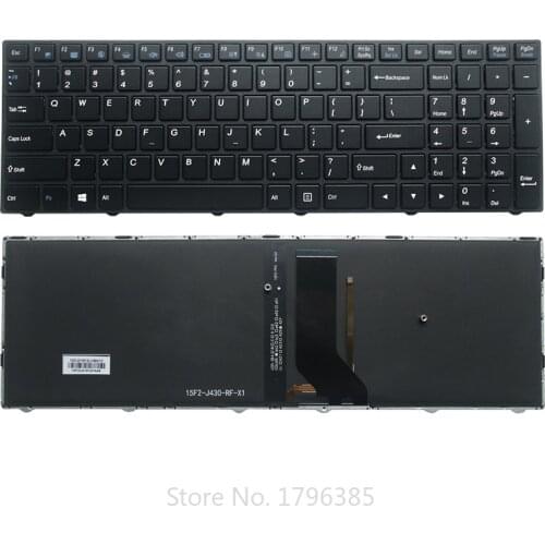 NEW Laptop US Keyboard for Hasee T6Ti-X5 T6-X5 T6-X5E T7-X7E CN85S01 Z6-PK7S1 Z6-KP5S1 Clevo N250 N250BU N250JU N250LU