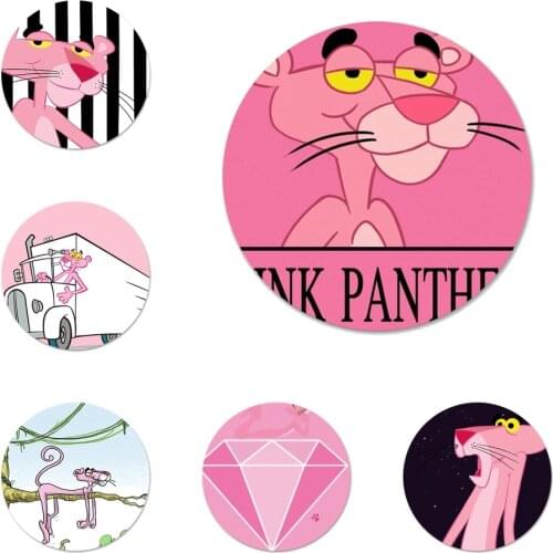 Pink Panther wallpapers Badge Brooch Pin Accessories For Clothes Backpack Decoration gift