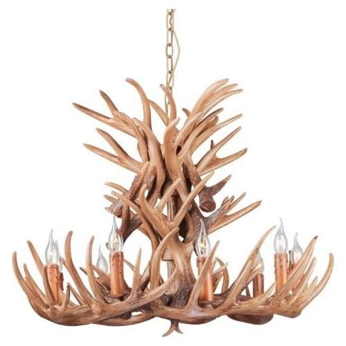 2020 LED new antler retro villa hotel bar living room dining room bedroom art chandeliers sale promotion